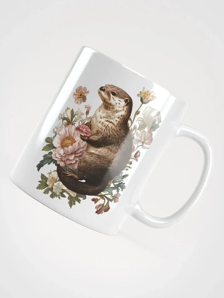Floral Otter Elegance Mug product image (2)