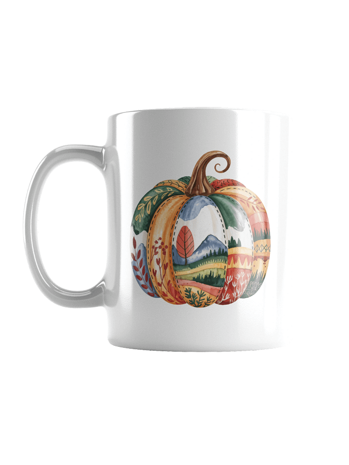 Fall Mountain Landscape Pumpkin Mug product image (1)
