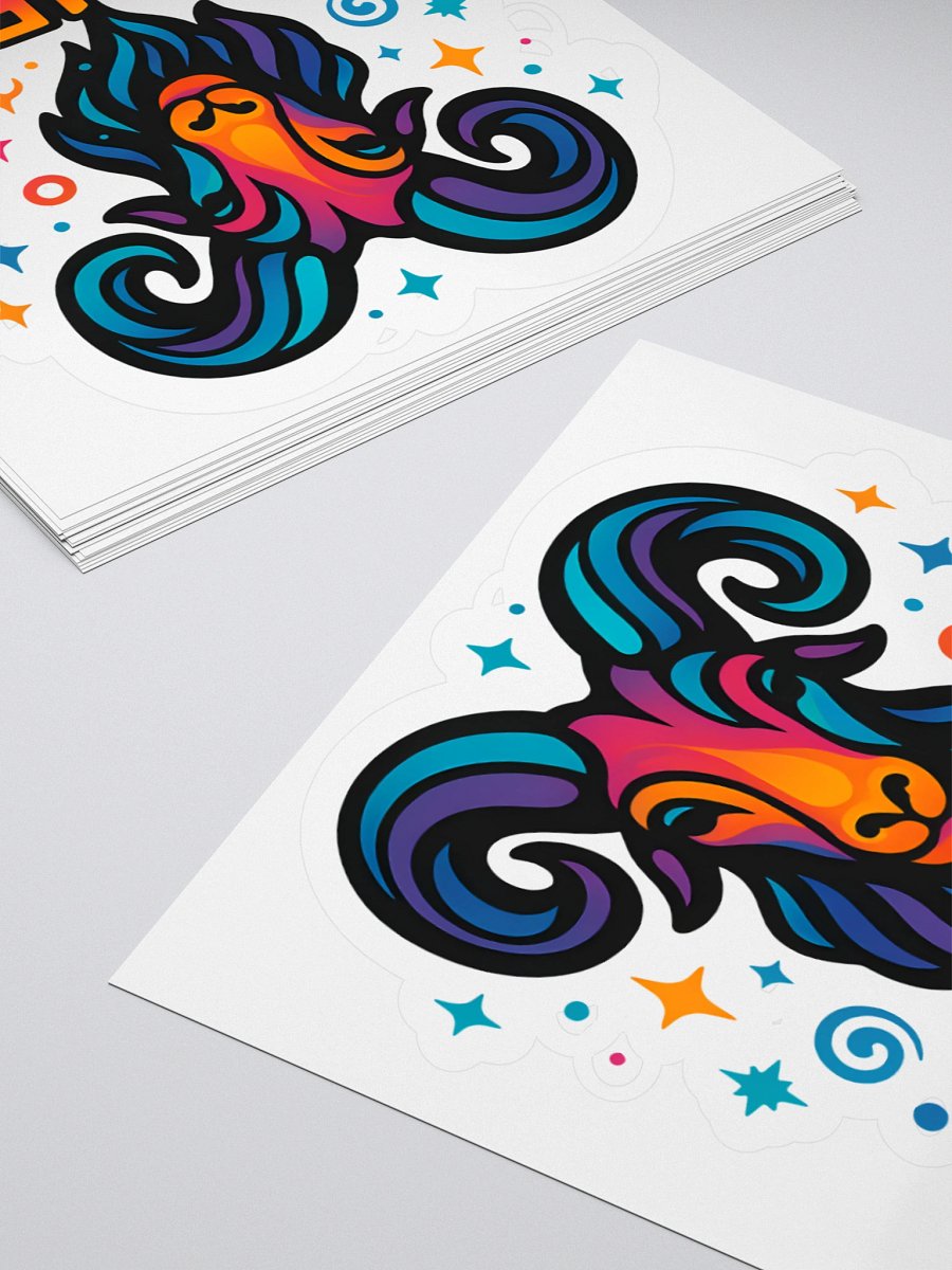 Aries Zodiac Sign – Bold & Fiery Psychedelic Horoscope Design 1 product image (10)