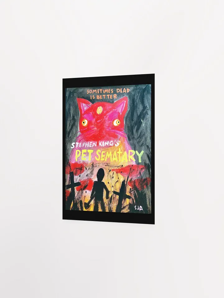 SJA Pet Sematary matte poster product image (1)