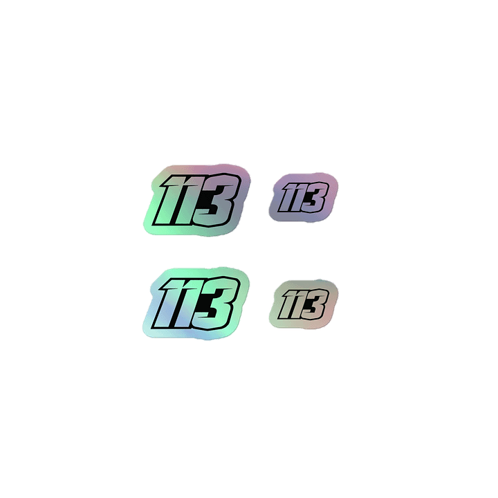 Holographic 113 Sticker Set product image (1)