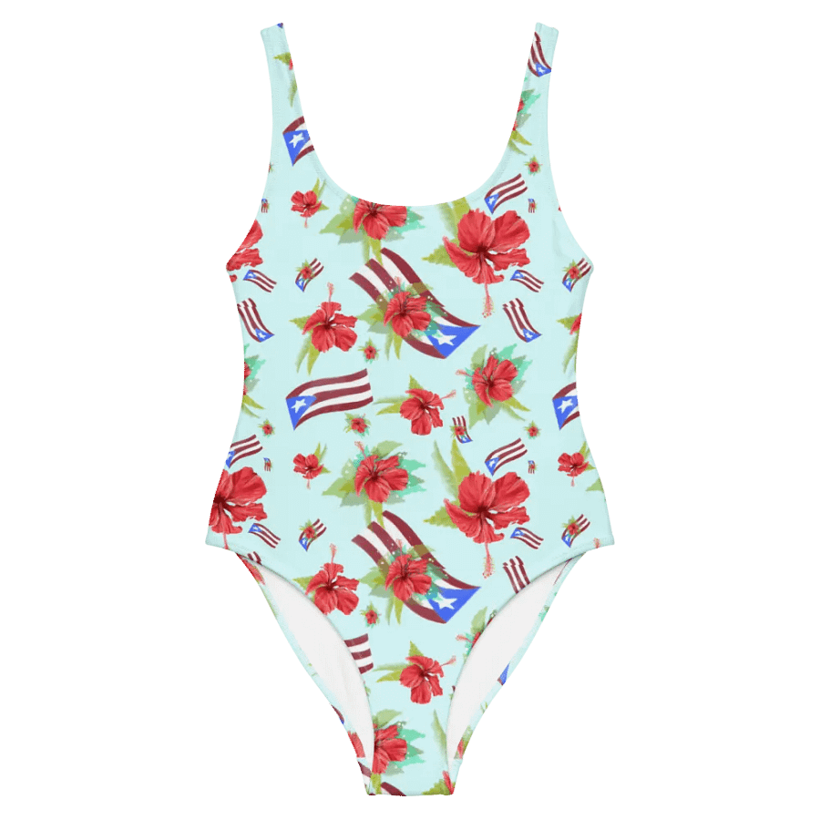 Puerto Rican Pride All-Over Swimsuit product image (7)