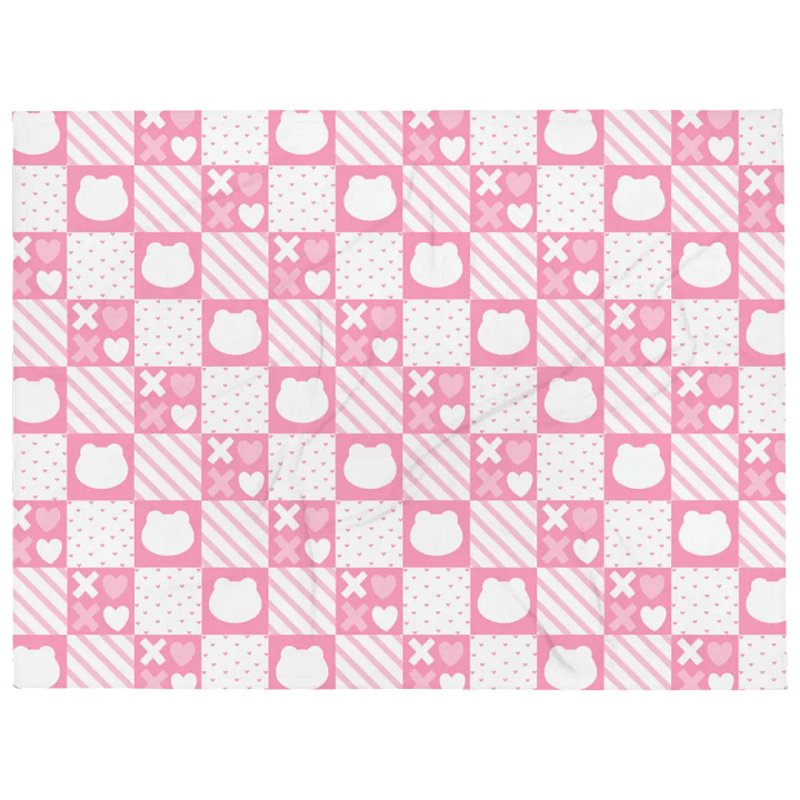 Valentine's Pink Throw Blanket product image (1)