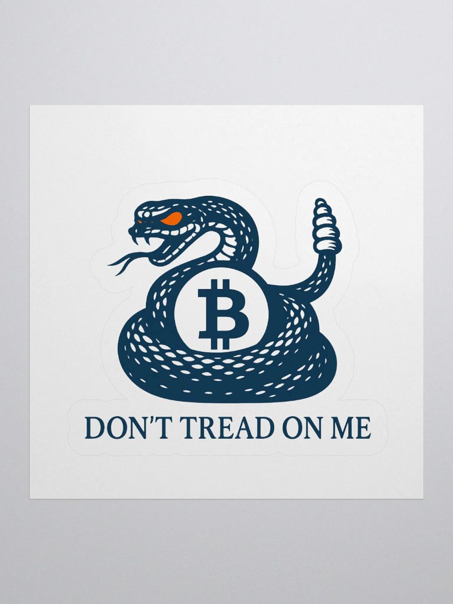 Don't Tread On Me sicker product image (1)