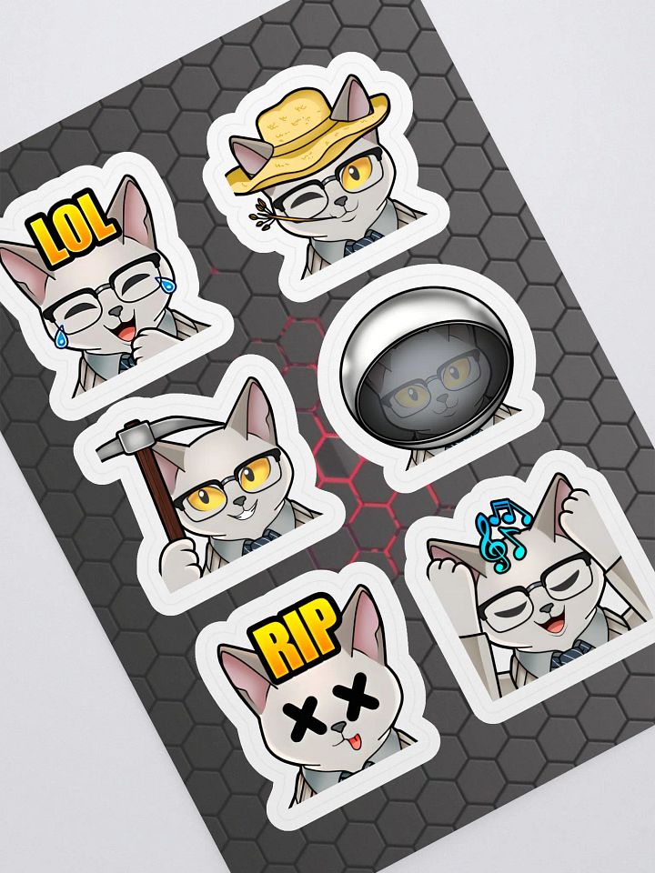 Simon Sticker Sheet product image (1)