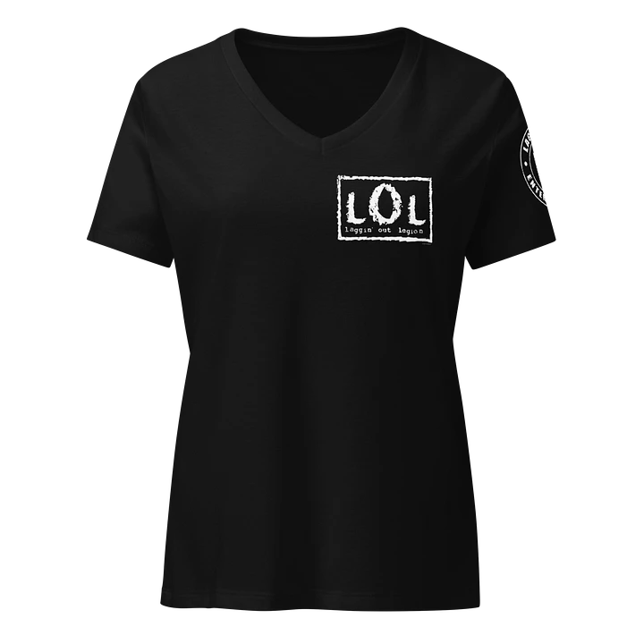 LOL V-Neck Black product image (1)