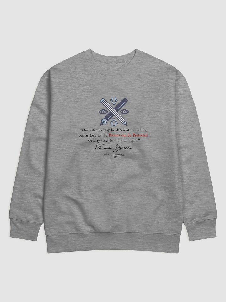 Protect The Press - Sweatshirt product image (2)