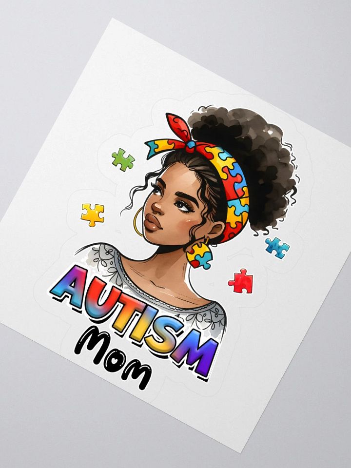Autism Mom Sticker product image (2)