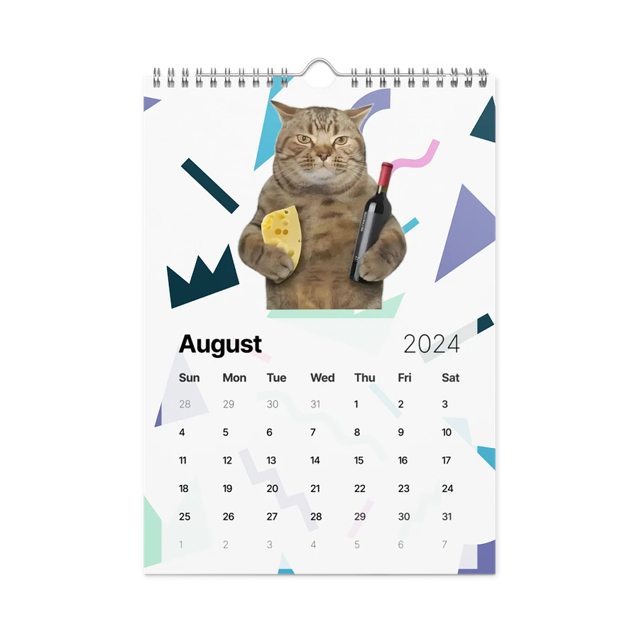 Wall Calendar (2024): Meme Cats product image (4)