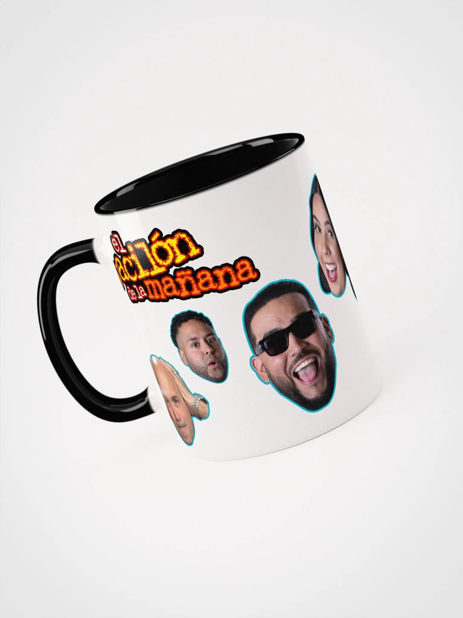 El Vacilón de la Mañana Ceramic Mug with Color Inside product image (3)