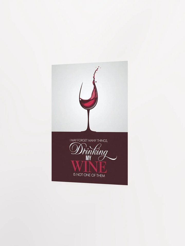 Wine Lovers Poster - Funny Wine Quote for Wine Bar Ideas at Home product image (2)