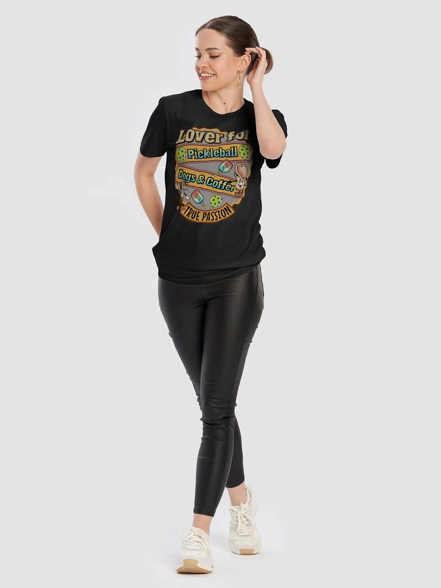 Lover For Pickleball Dogs And Coffee Tee product image (12)