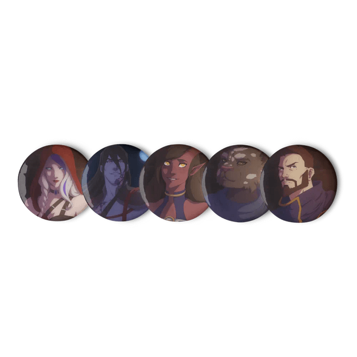 VEMD Buttons Season 1 product image (1)