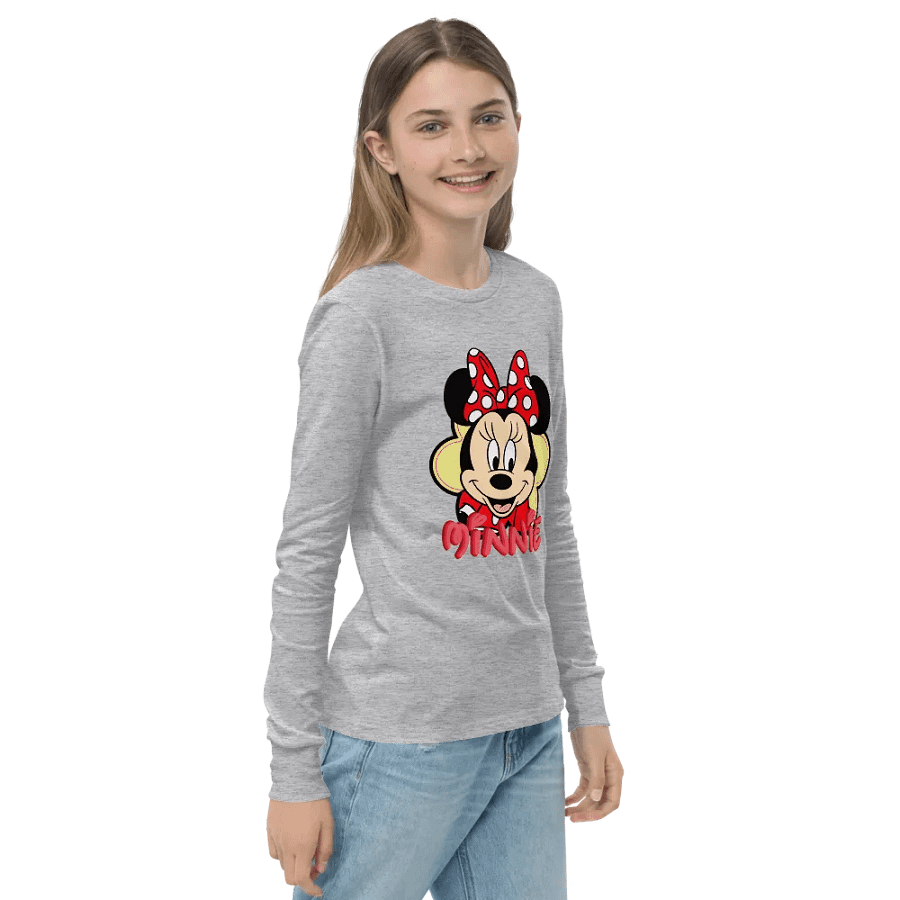 Minnie's Signature Youth Long Sleeve Tee product image (23)