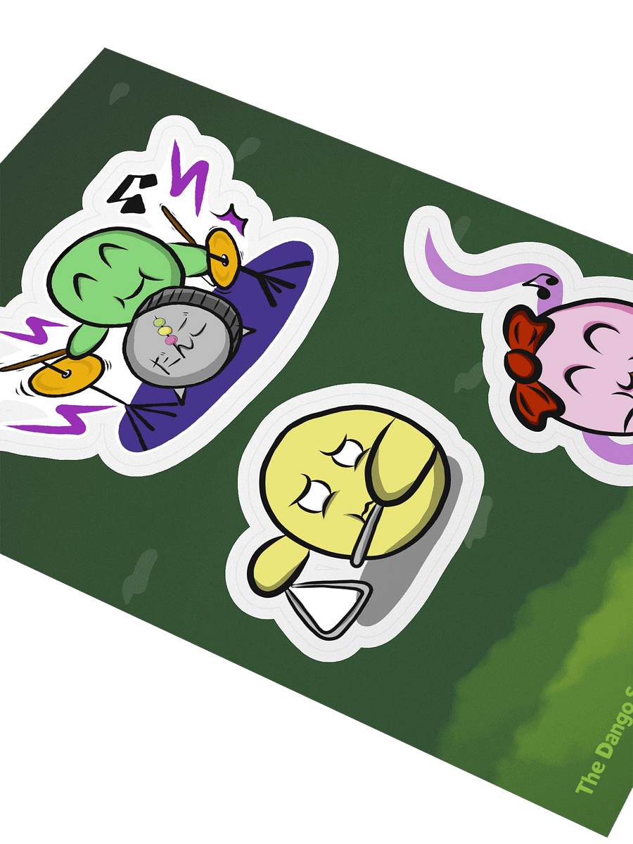 Dango Band - Kiss Cut Sticker Sheet product image (3)