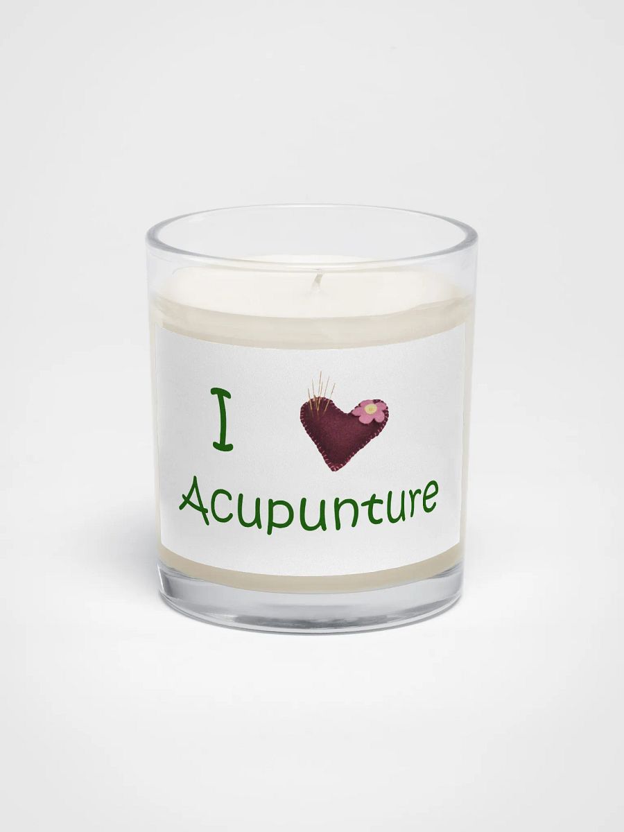 I heart Acupuncture Candle product image (1)