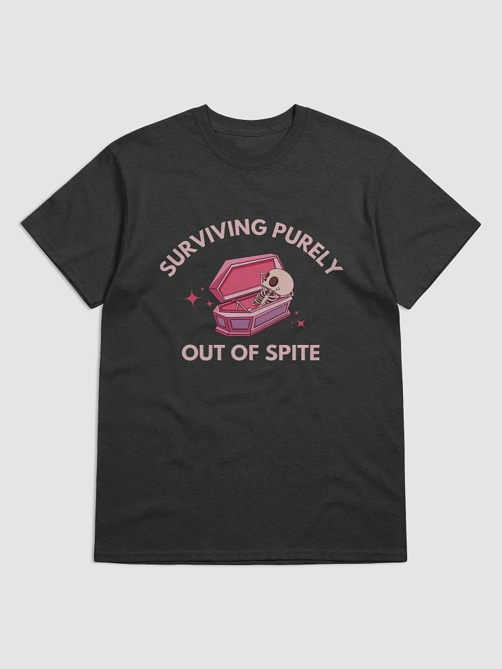 SURVIVING PURELY OUT OF SPITE TEE product image (1)