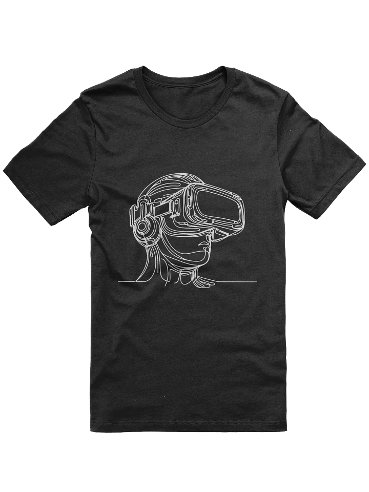 VR Digital Line Art Outline T-Shirt product image (11)