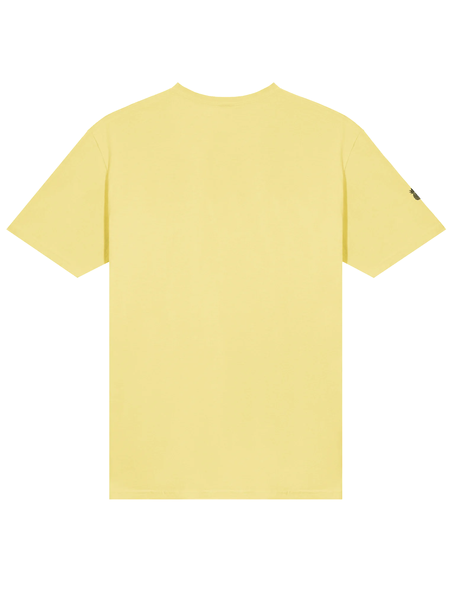 Relaxed Fit Lightweight Lucky Pineapple® Minimalist Sleeve Solid Color Unisex T-Shirt (White & Light Colors) product image (88)