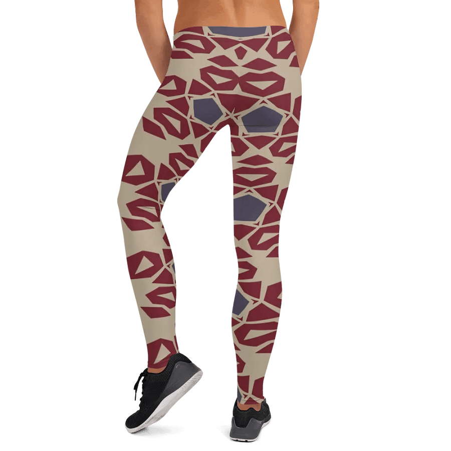 Symmetric Chic: Custom All-Over Print Leggings product image (12)