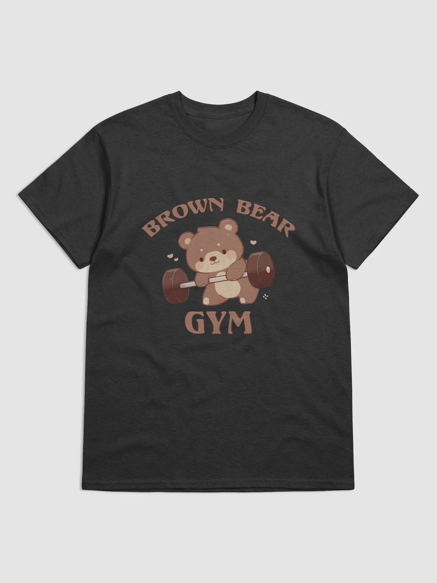 Brown Bear Gym (Cute) - Dark Colored T-shirt product image (1)