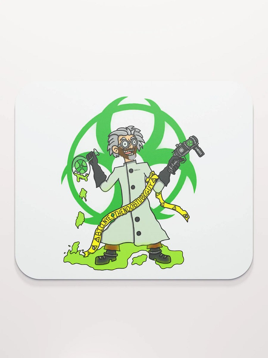 Bill Nye Logo Mouse Pad product image (2)