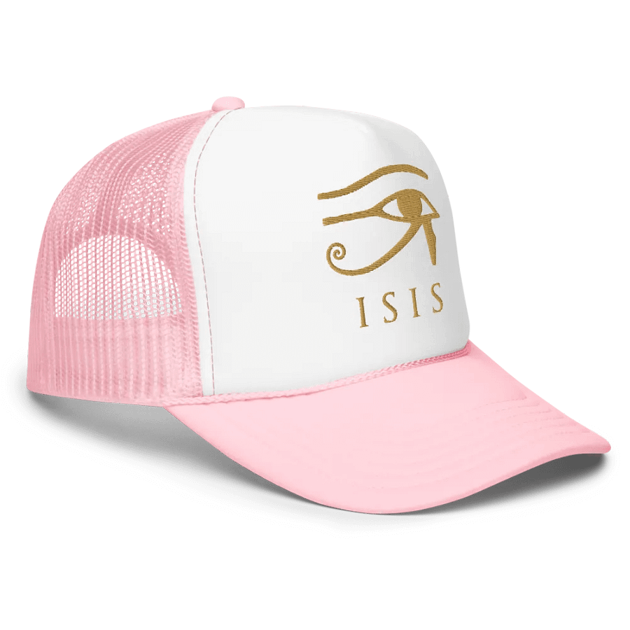 Isis Pink Multicolor Trucker Hat Cap product image (3)