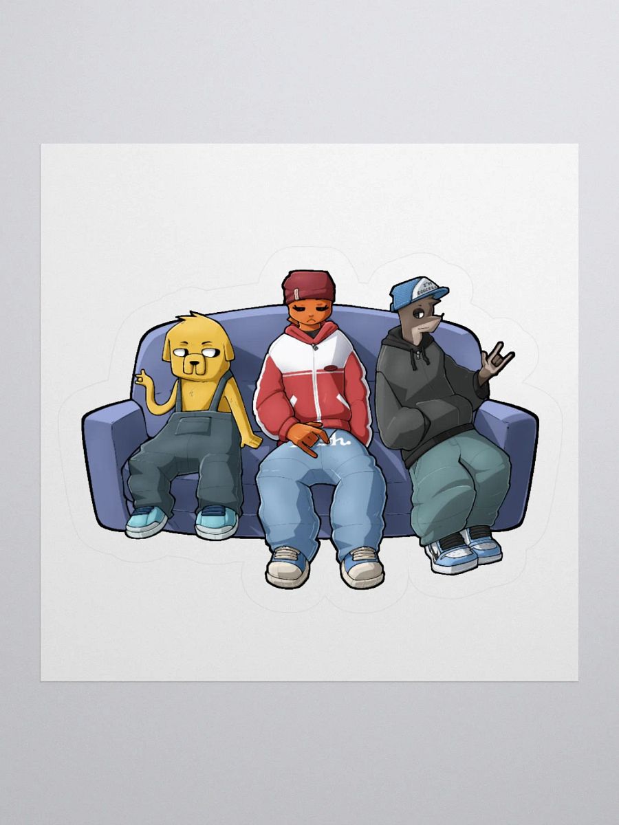 BIG 3 STICKER (sidekick) product image (2)