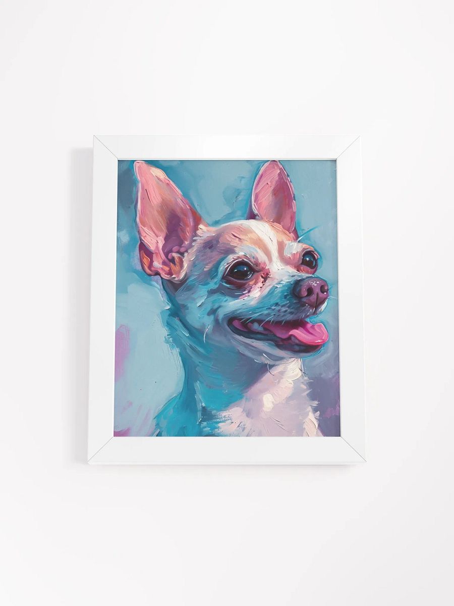 Cheerful Chihuahua Framed Art Poster product image (1)