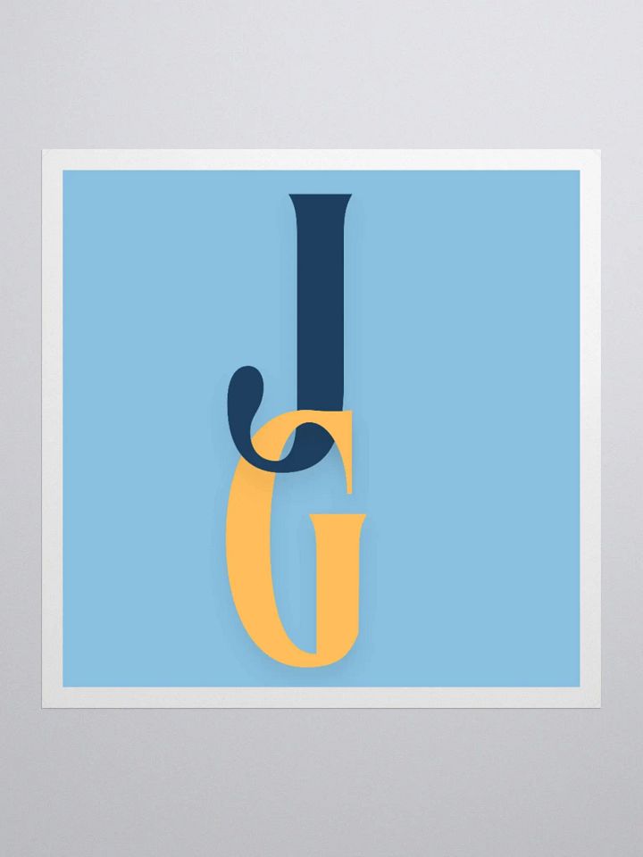 JG Logo Stickers product image (1)