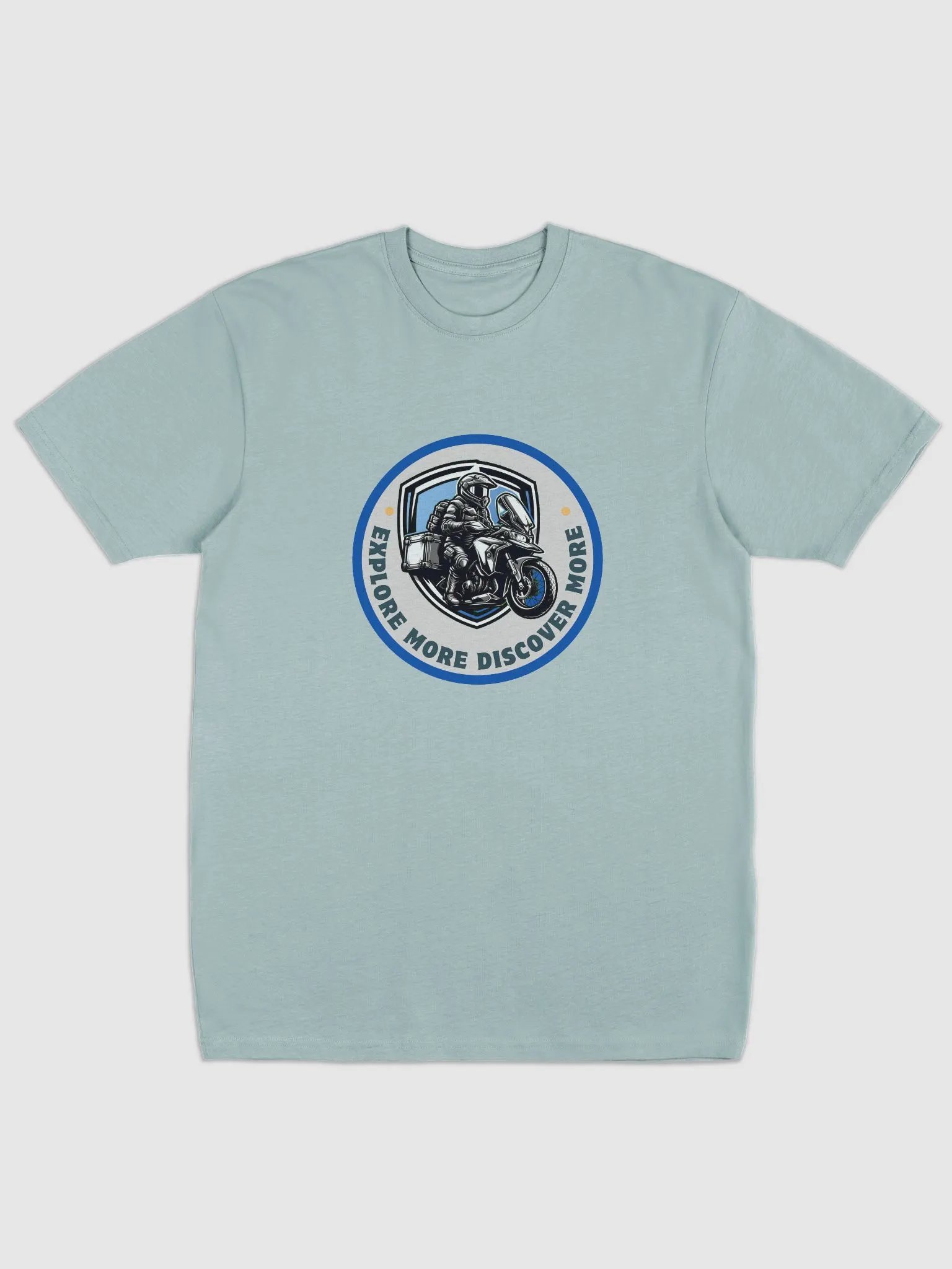 Adventurous Rider Emblem Tee | Explore more discover more product image (2)