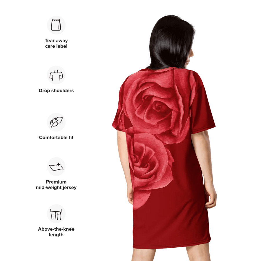 Red Rose Revels Dress Tee product image (10)