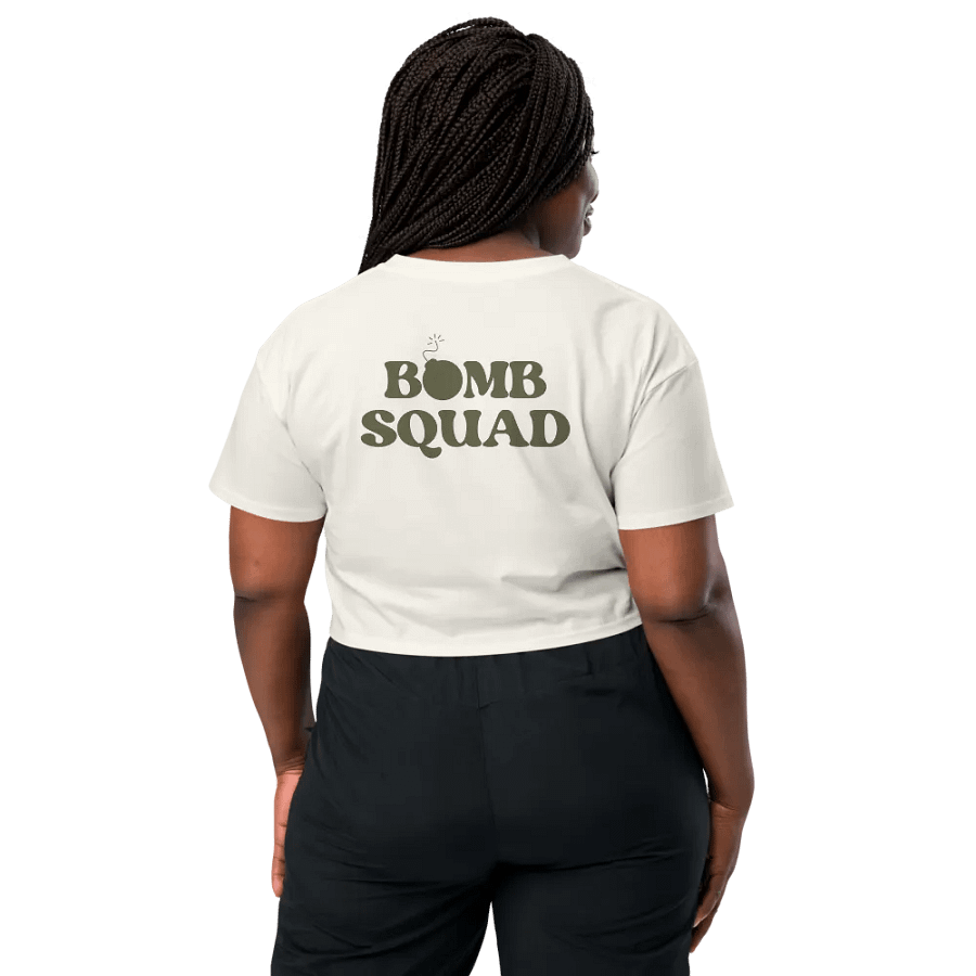 Buzzard Bomb and Pick EOD Wife Crop Tee product image (61)