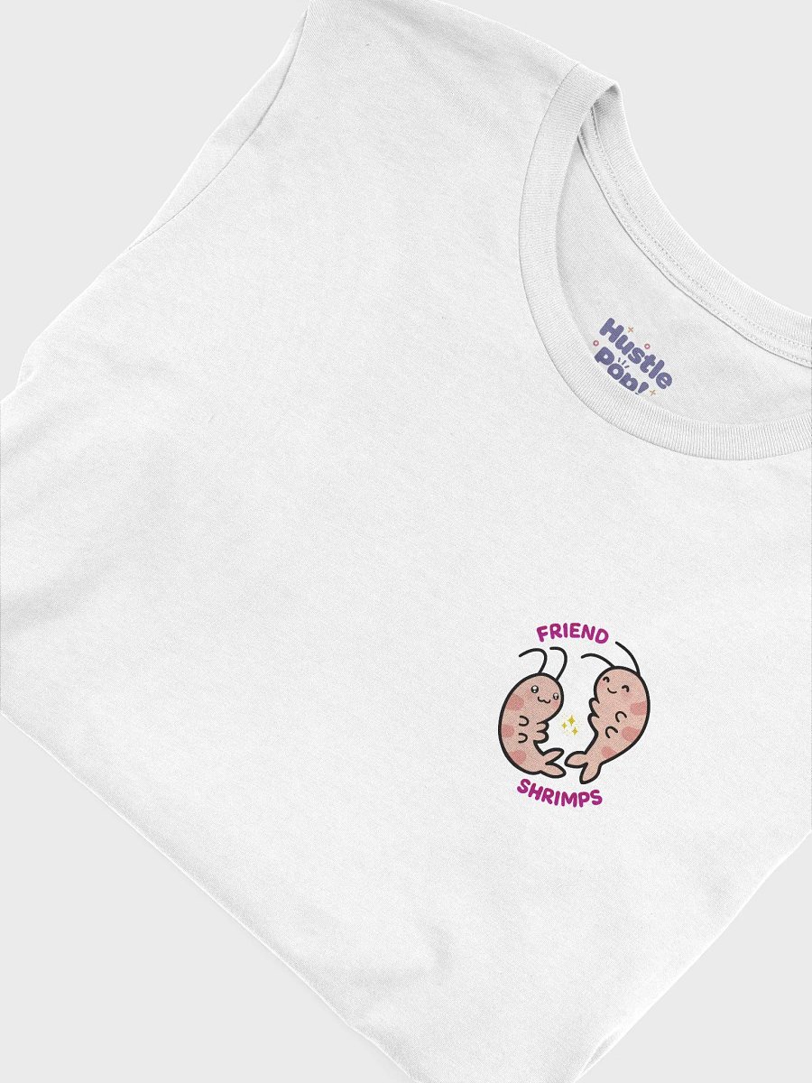 Friend Shrimps Unisex Tee (Badge Design) product image (6)