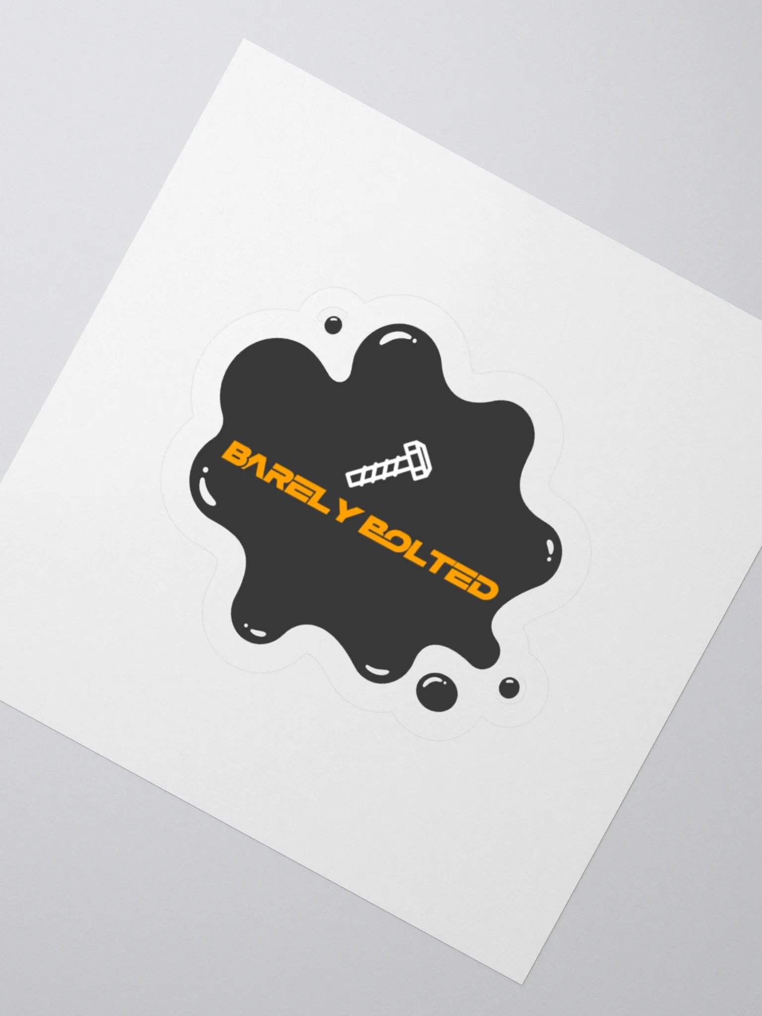Barely Bolted Sticker product image (5)