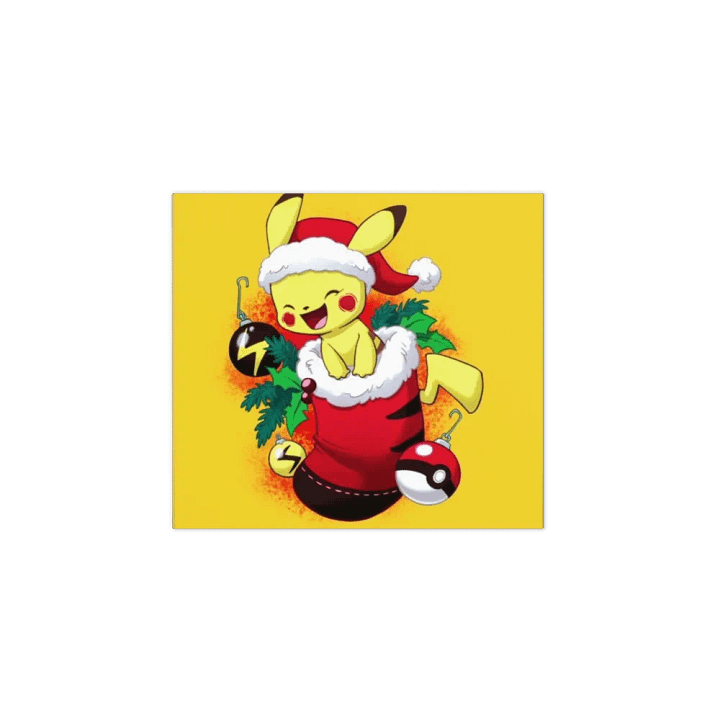 Santa Hat Yellow Creature Christmas Notepad product image (1)