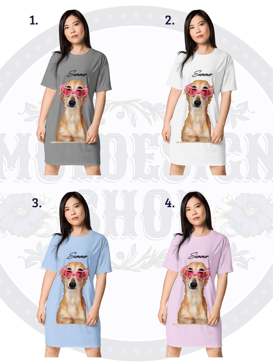 YOUR BEST FRIEND! / PERSONALIZED T-SHIRT DRESS product image (8)