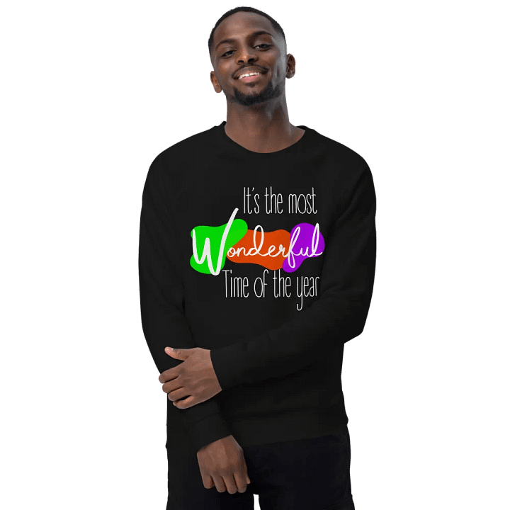 Most wonderful time of Year is Fall Organic Sweatshirt product image (2)
