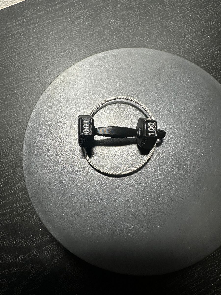 FGA Dumbell keychain product image (1)