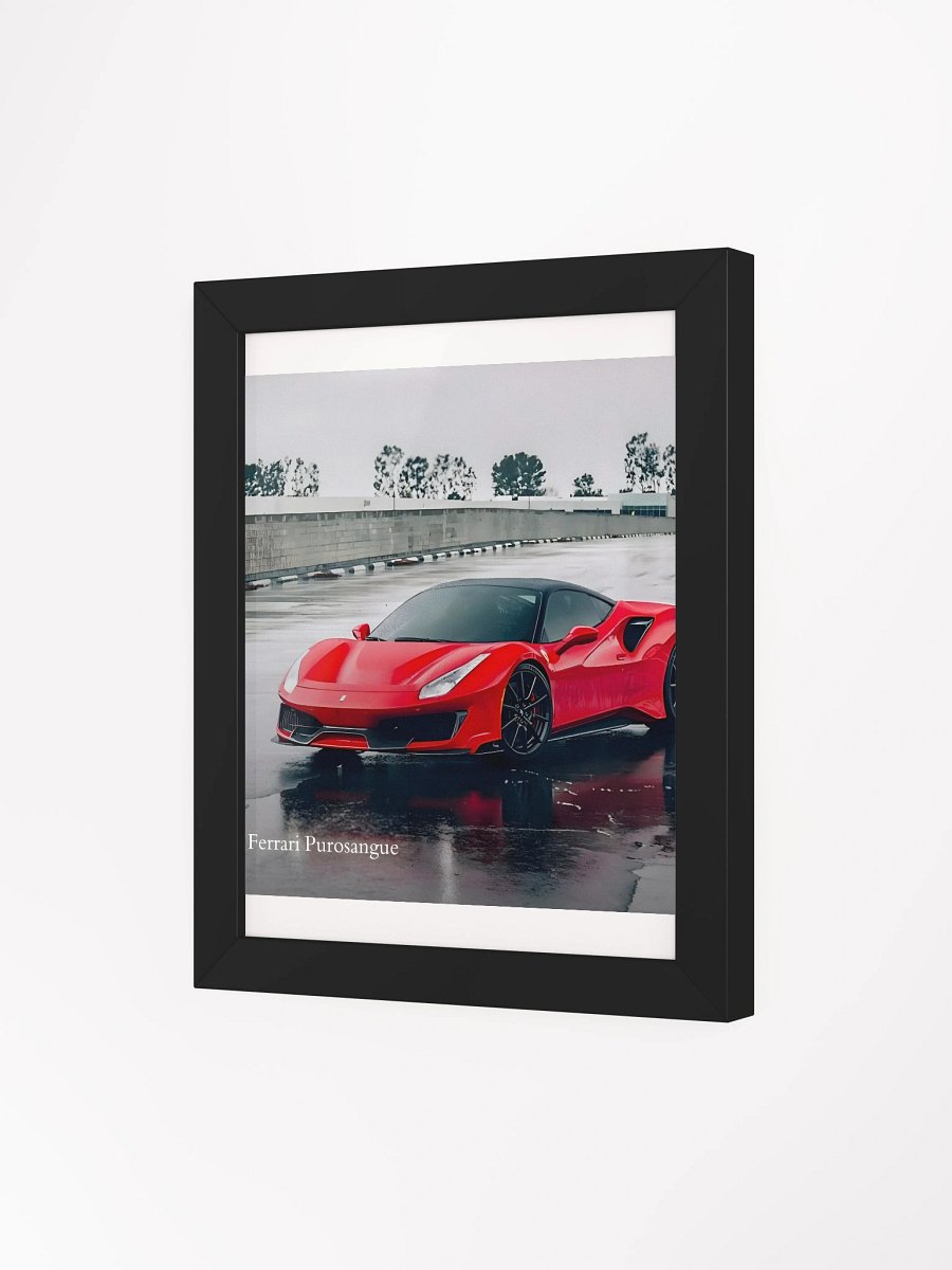 Framed High-Quality Matte Poster (in) Ferrari Purosangue product image (33)