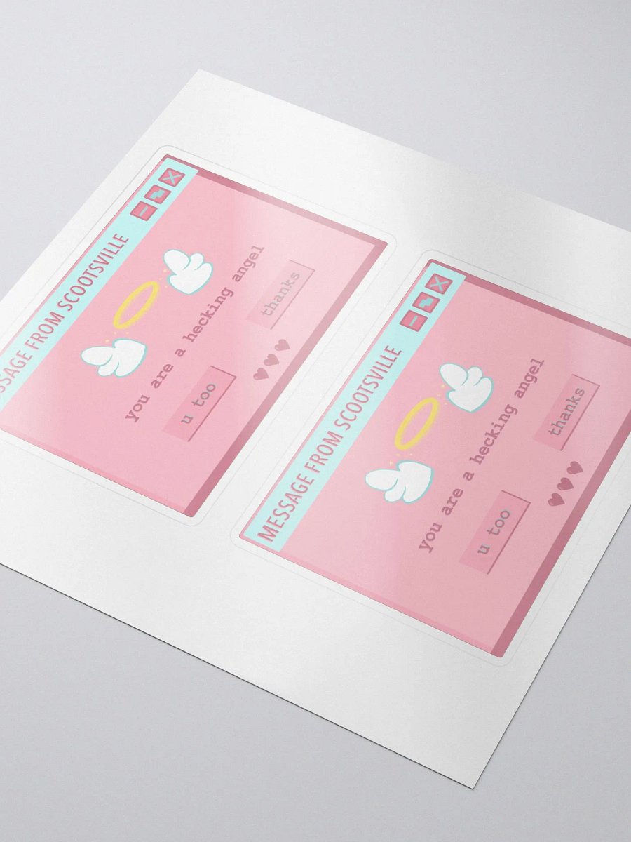 You Are a Hecking Angel Sticker product image (4)