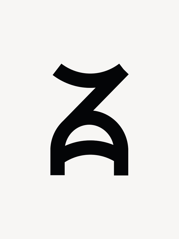 AZ or ZA Letter Logo product image (1)
