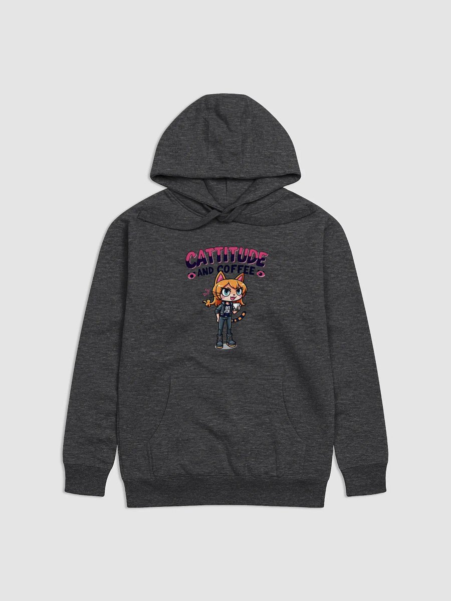 Cattitude and Coffee Unisex Hoodie product image (1)