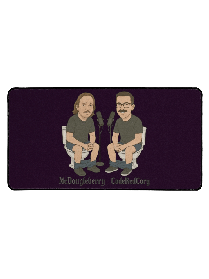 Toilet Talk Desk Mat product image (1)