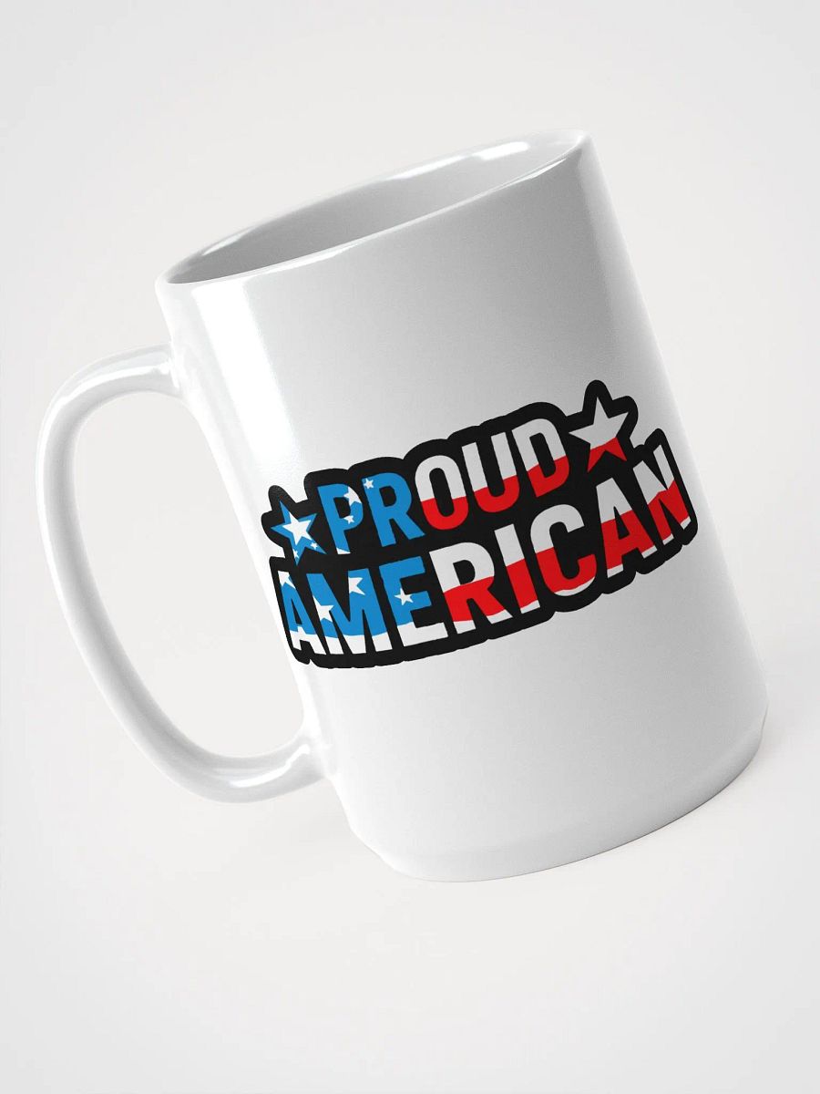 Mug: Proud American product image (6)