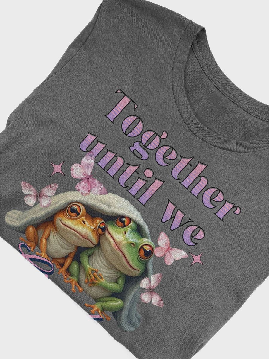 Together Until We Croak Frog Whimsical T-Shirt product image (4)