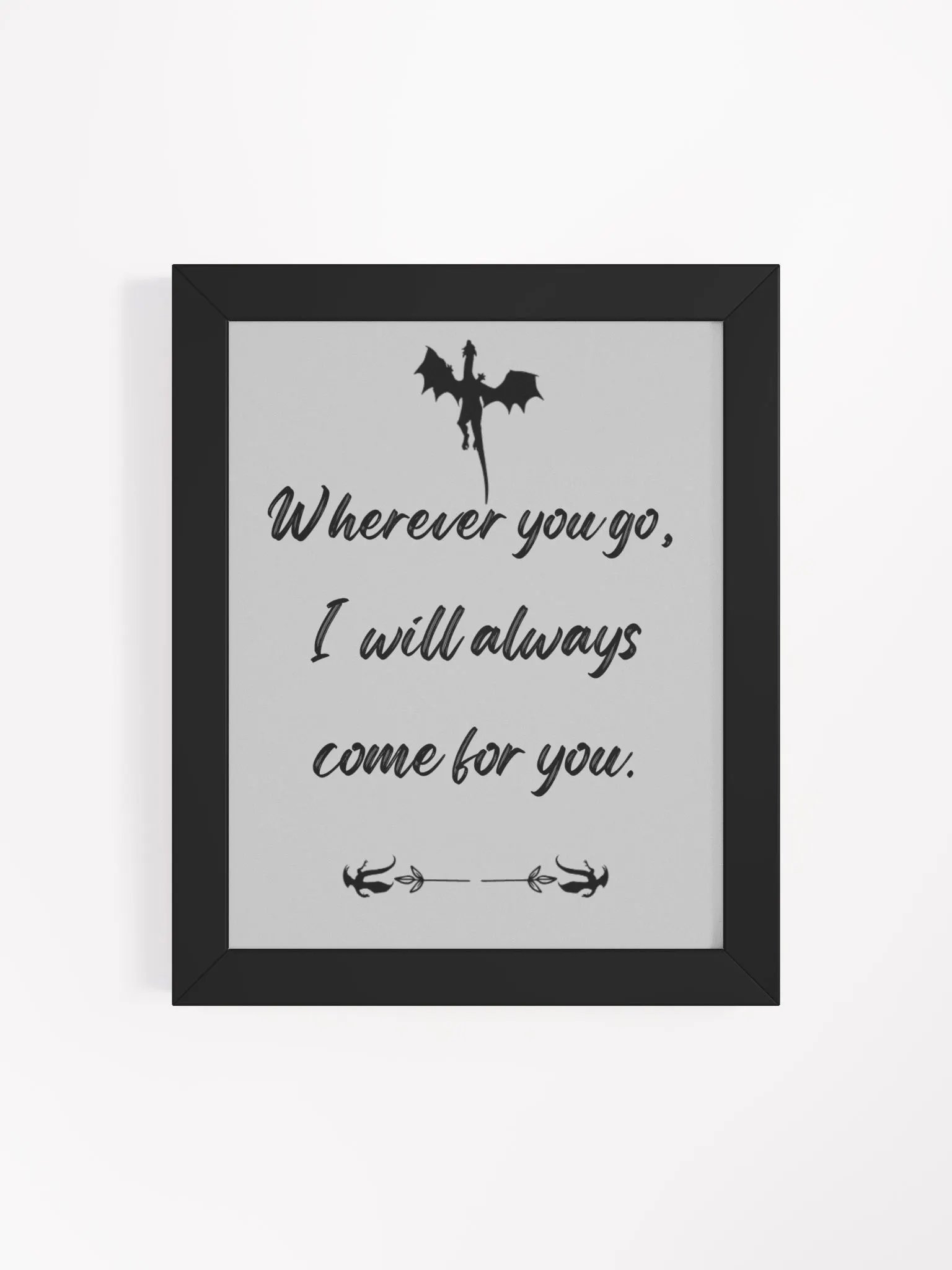Dragon's Oath Framed Poster product image (13)