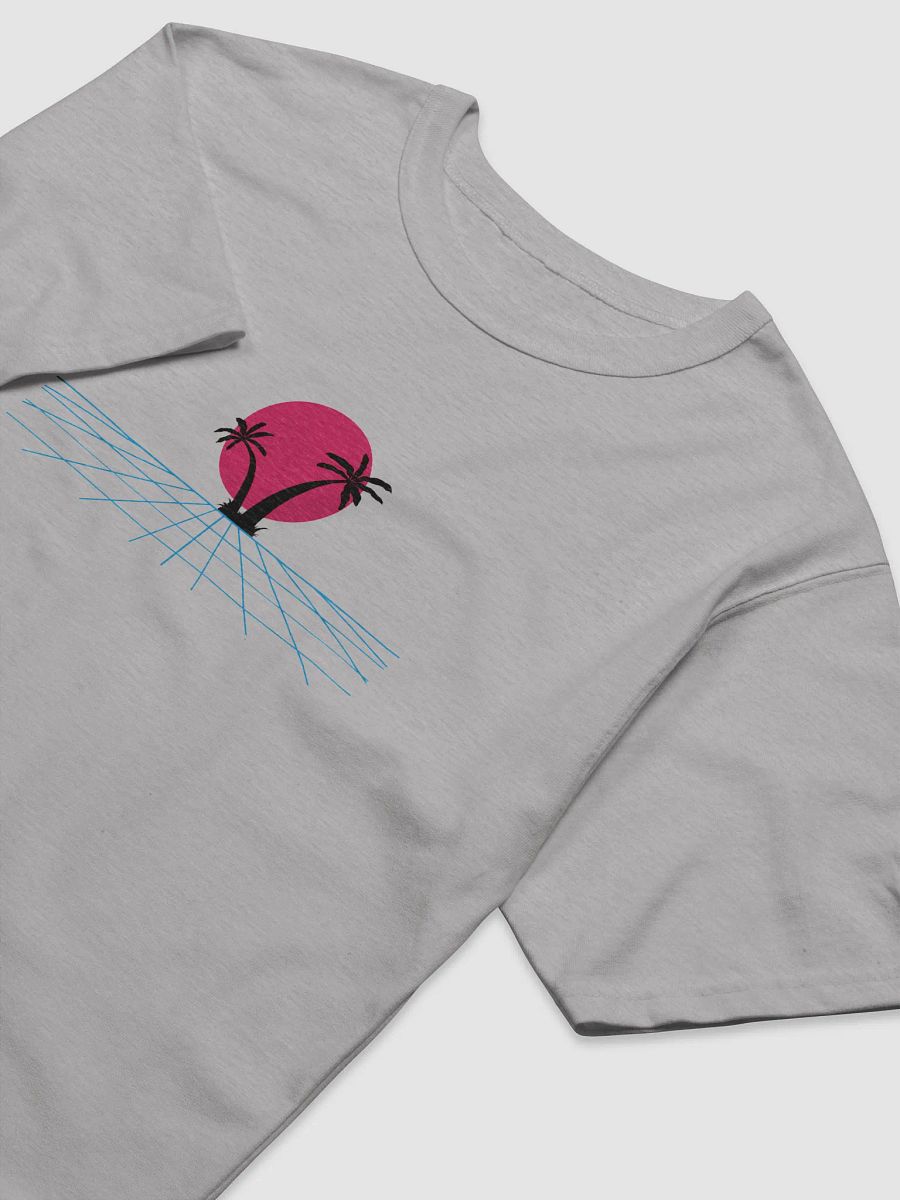 Retro Sunset Grid Relaxed-Fit Tee product image (3)