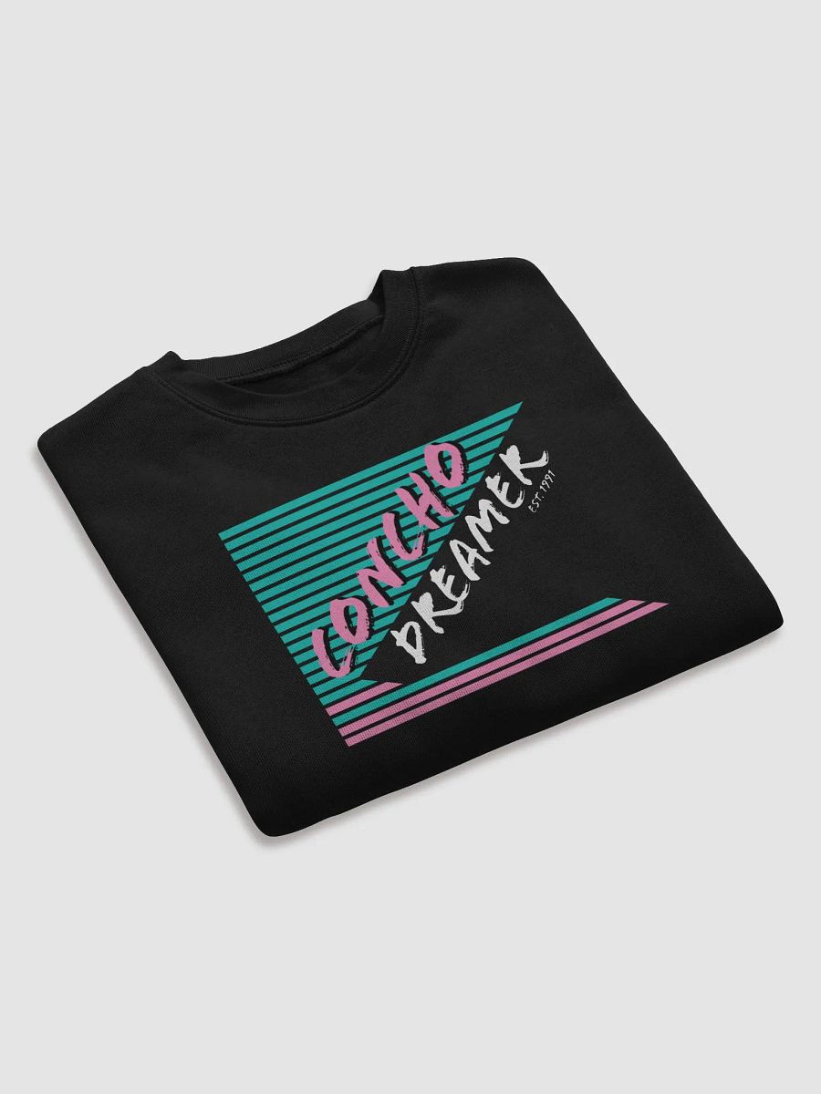 Retro ConchoDreamer Black Crop Sweater product image (4)