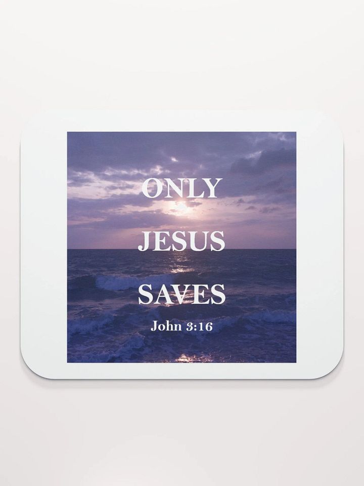 Jesus' Seascape Mouse Pad product image (2)